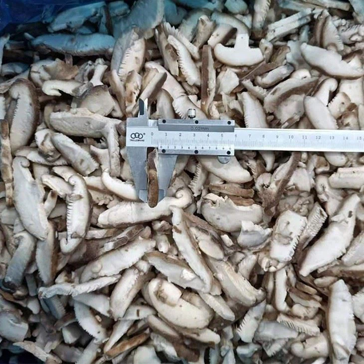 Chopped shiitake mushrooms