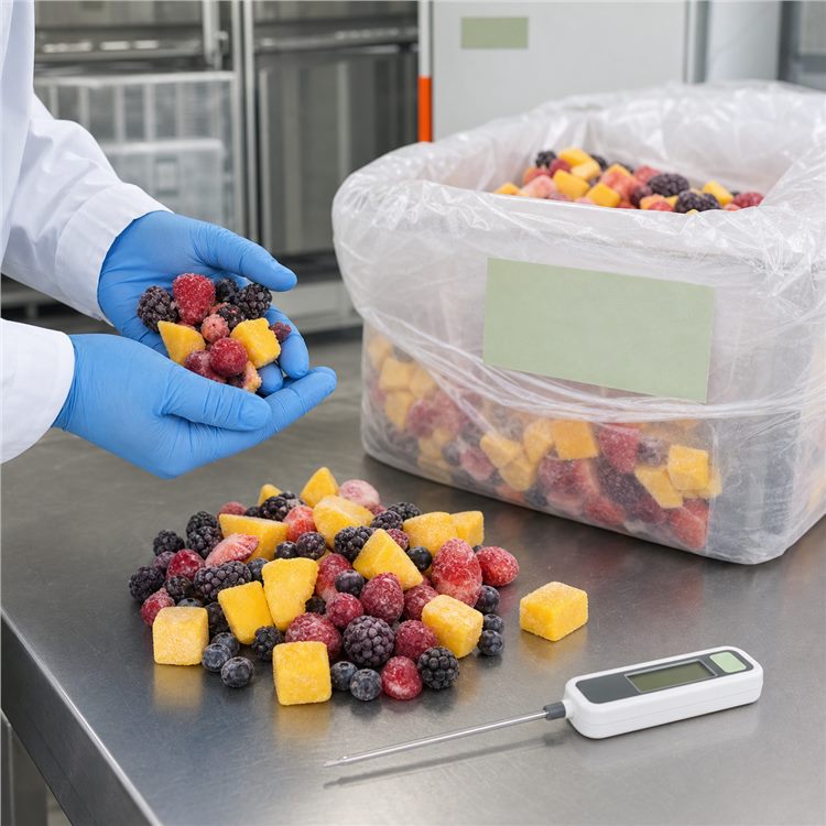 bulk-frozen-fruit-cold-chain-inspection-750 bulk-frozen-fruit-cold-chain-inspection-750