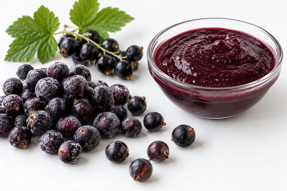 Cassis whole berry and puree